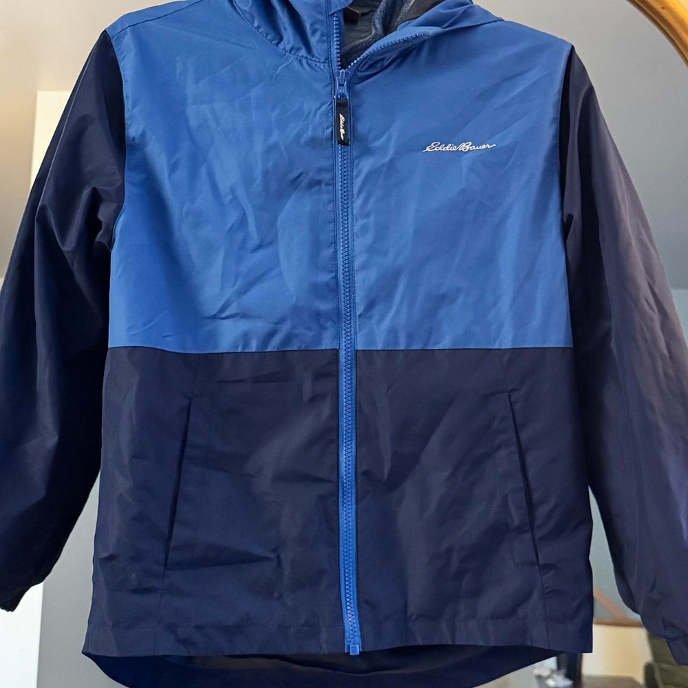 Eddie Bauer windbreaker kids sz M 8/10